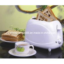 2 Slice Toaster mit abnehmbaren Rösten Logo-Platten